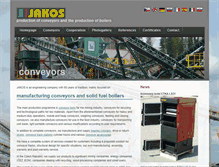 Tablet Screenshot of jakos.cz
